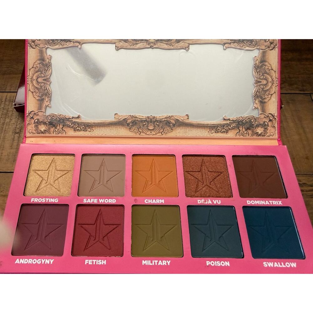 Jeffree Star Cosmetics Androgyny Eyeshadow Palette 10 Shades 0.09oz Vegan New
